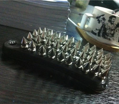 10 шт. конусные винтовой шип фиксированные шпильки для рукоделия кожевенное