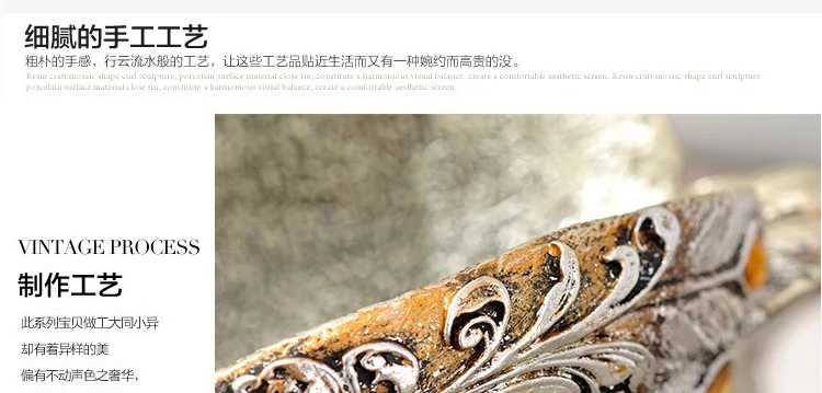 Европейский ветер Флора для ресторана в европейском стиле, гостиная стол Декор Лебедь декоративная ваза для фруктов подарок