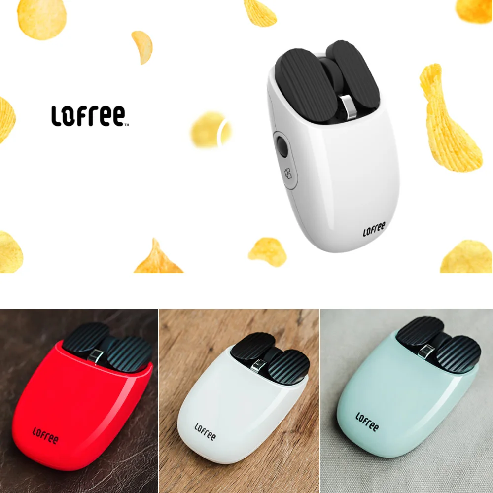 Xiaomi Mijia LOFREE Bluetooth беспроводная мышь 2,4G Bluetooth двойной режим подключения Уникальная функция жеста многофункциональная Совместимость