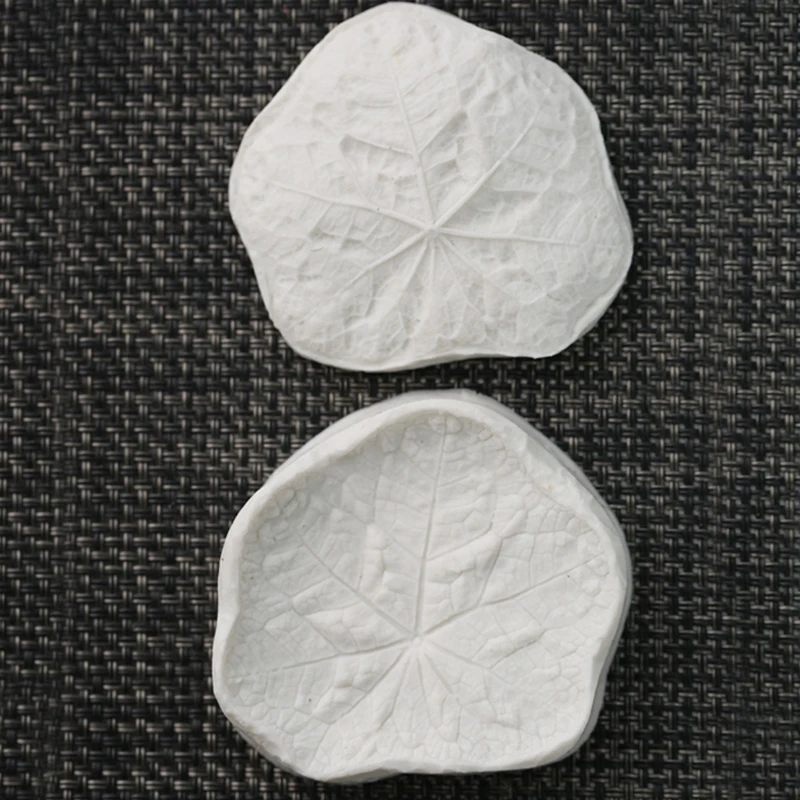 Силиконовая форма в виде листьев настурия для помадки инструменты украшения