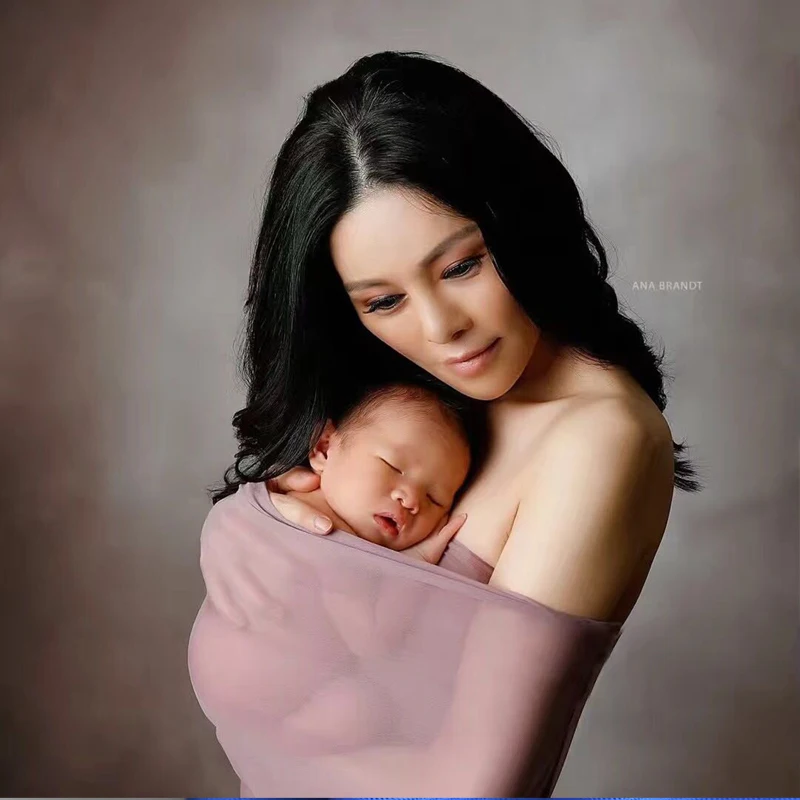 

HOT! Newborn photography props Elasticfor wraps Maternity Gown Dress studio Photo Shoot-Baby Shower Maternity Dress Baby shower
