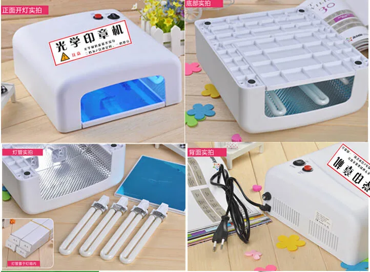 Freeshipping! личный штамп делая машину мини handy stamp making machine Изготовление печатей DIY