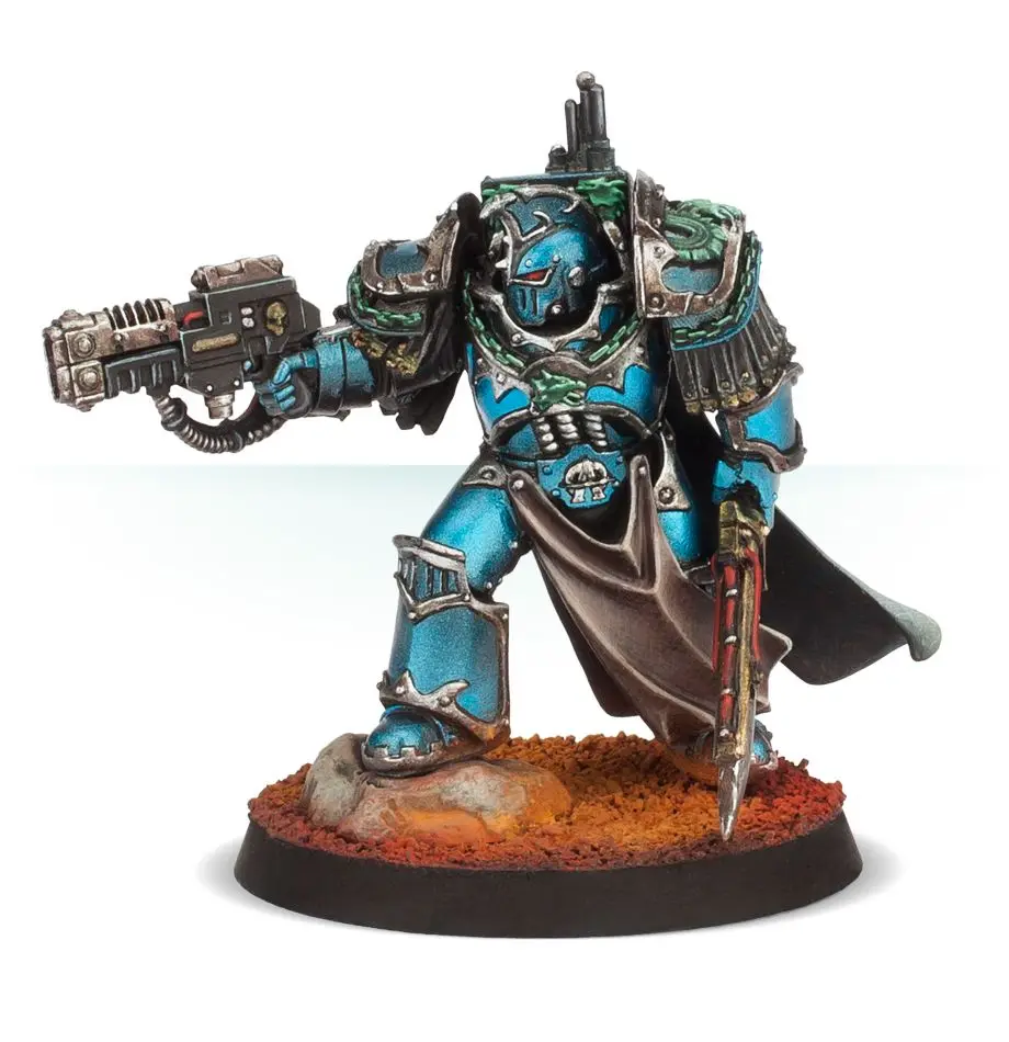 Alpha Legion Praetor в броне Терминатора Cataphract2 | Игрушки и хобби