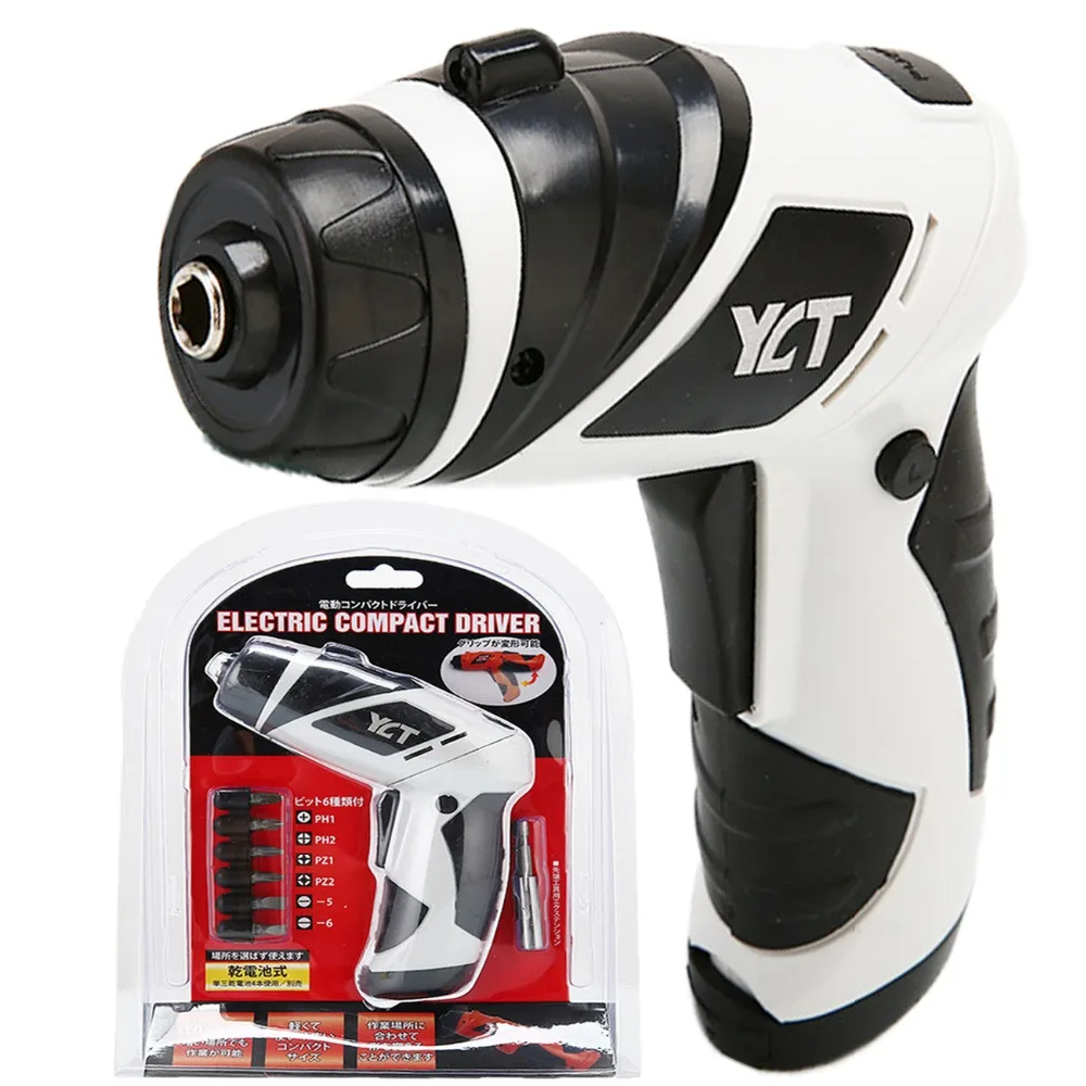 Small dry battery rechargeable drill Household electric screwdriver | Инструменты
