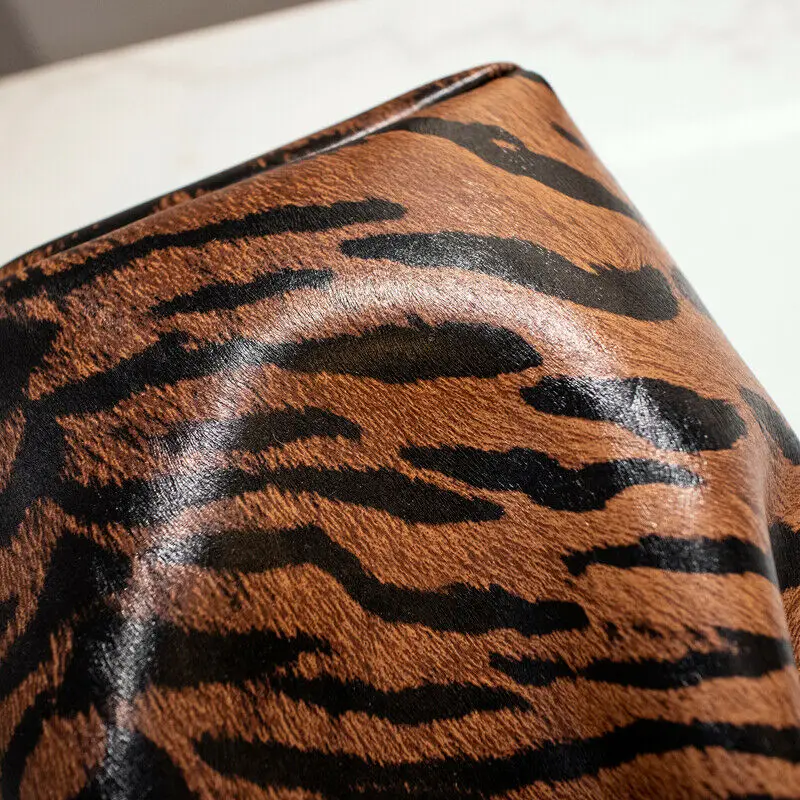 Женская сумочка С Принтом Леопарда из искусственной кожи модная сумка через