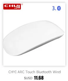 CHYI Wireless Trackball Mouse Ergonomic 2.4G 1000DPI Handheld Mouse Laser Pointer Air Mice Mause For PC Laptop TV Projector