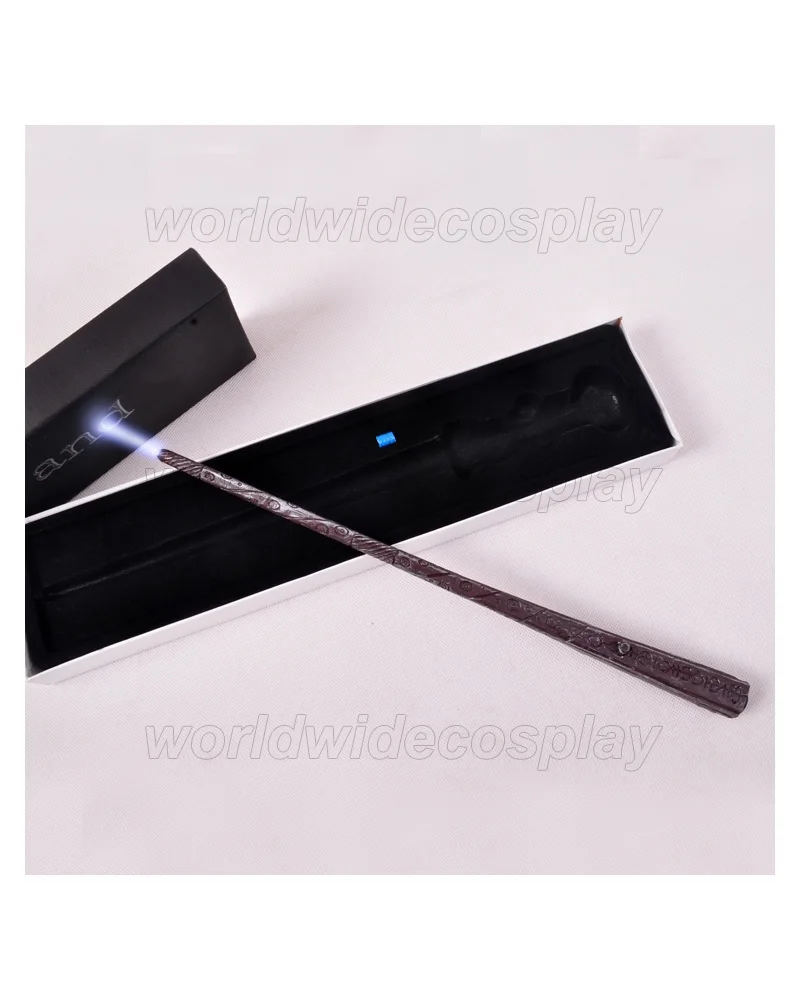 Черная светящаяся волшебная палочка для косплея Sirius из Гарри Бесплатная