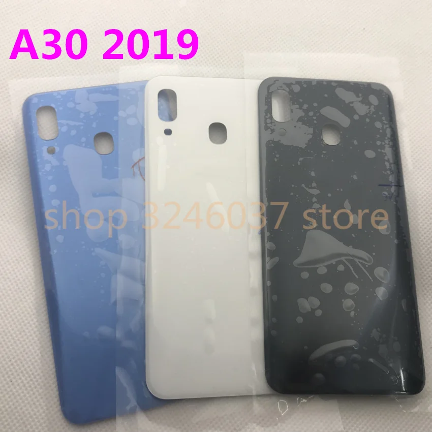 

Задняя панель из стекла A30 2019, для Samsung Galaxy A30 A305 A305F A305DS, предварительно клейкие наклейки
