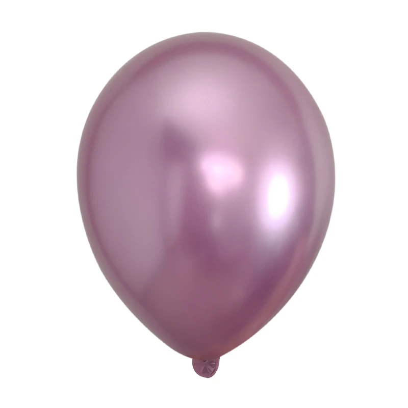 Light Purple 100 шт. 12 дюймов хромированная латексные воздушные шары для свадьбы вечеринки декор Globos Metalicos толстый жемчужный металлик латексный гелиевый баллон шар поставки - Цвет: Light Purple