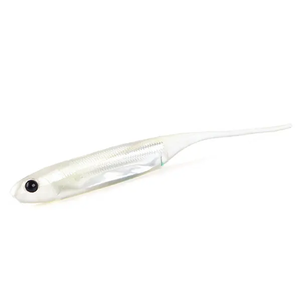 Приманка для рыбалки от ftk 4 шт. Мягкая приманка Minnow Shad Приманка аксессуары 3D глаз поддельная рыба плавающий воблер приманка бас червь силиконовая морская HF - Цвет: 004