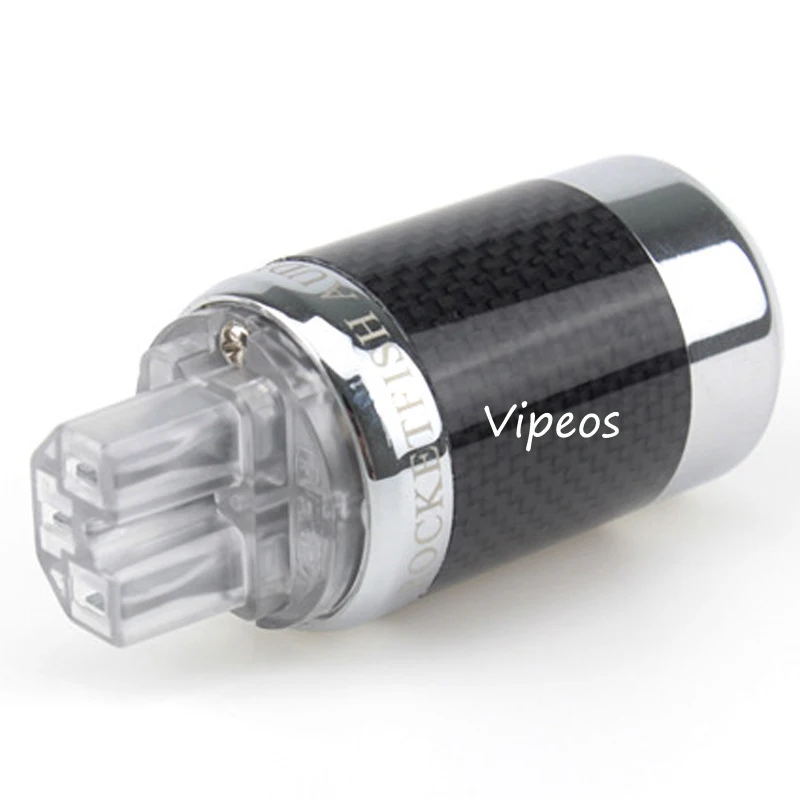 Пара ROCKETFISH углеродное волокно родиевое покрытие штепсельная вилка переменного