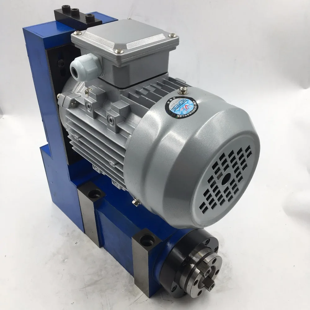 2.2KW MT4 мощная головка 5000 об/мин Шпиндельный Блок V-Belt шпиндель инструмент индукционный мотор для фрезерного станка с ЧПУ