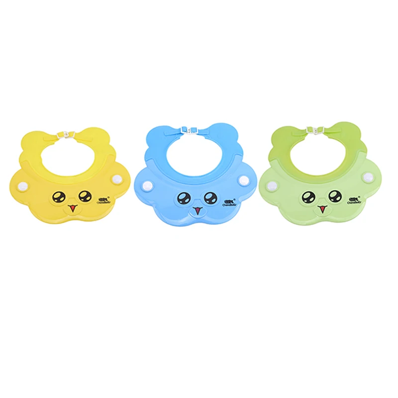 Детская силиконовая шапочка для душа Регулируемая Шапочка приема мягкая защита