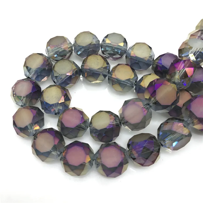 

Wholesale 50pcs 8*12mm multi faceted oval Austria crystal beads, handmade DIY jewelry for bracelets #06