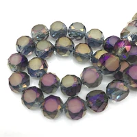 wholesale 50pcs 812mm multi faceted oval austria crystal beads handmade diy jewelry for bracelets 06