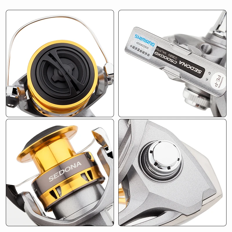 Катушка для спиннинга SHIMANO SEDONA FI глубокая чаша 500/1000/C2000S/2500/C3000/4000/6000/8000 морской