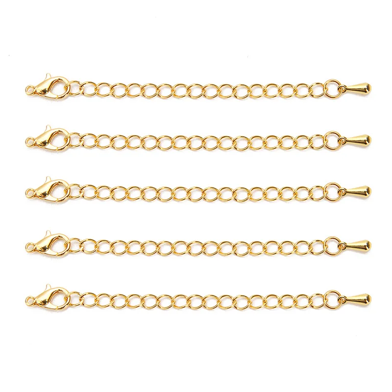 Удлинительная цепочка для ожерелья длина 50 мм 70 20 шт./лот|extension chain|necklace extension chainchain