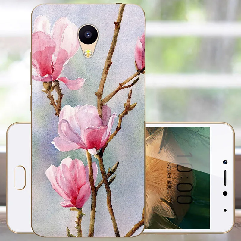 Мягкий ТПУ чехол MONAEVA для Meizu M5S Mini, силиконовый чехол с модным принтом для Meizu M5S, бампер из ТПУ для Meizu M 5S M5S Mini, чехол для телефона 5,2