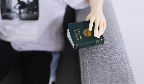 D01-P537 детская игрушка ручной работы 1/3 1/4 1/6 Одежда для кукол BJD/SD кукольный реквизит аксессуары винтажная книга с текстом внутри 1 шт