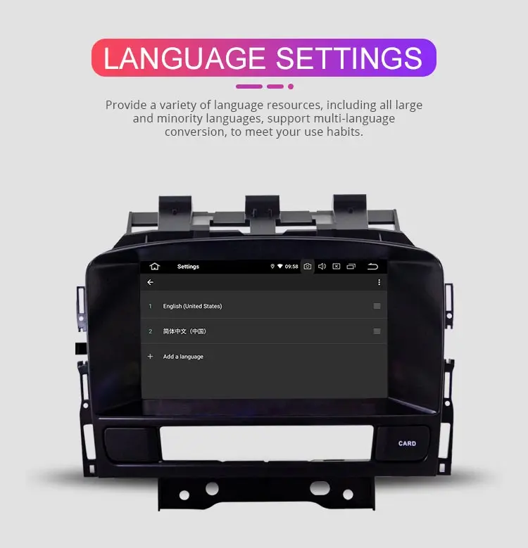 Besina Android 9,0 dvd-плеер для автомобиля Buick Verano Vauxhall Opel Astra J Мультимедиа gps Навигация стерео 2 Din Радио стерео