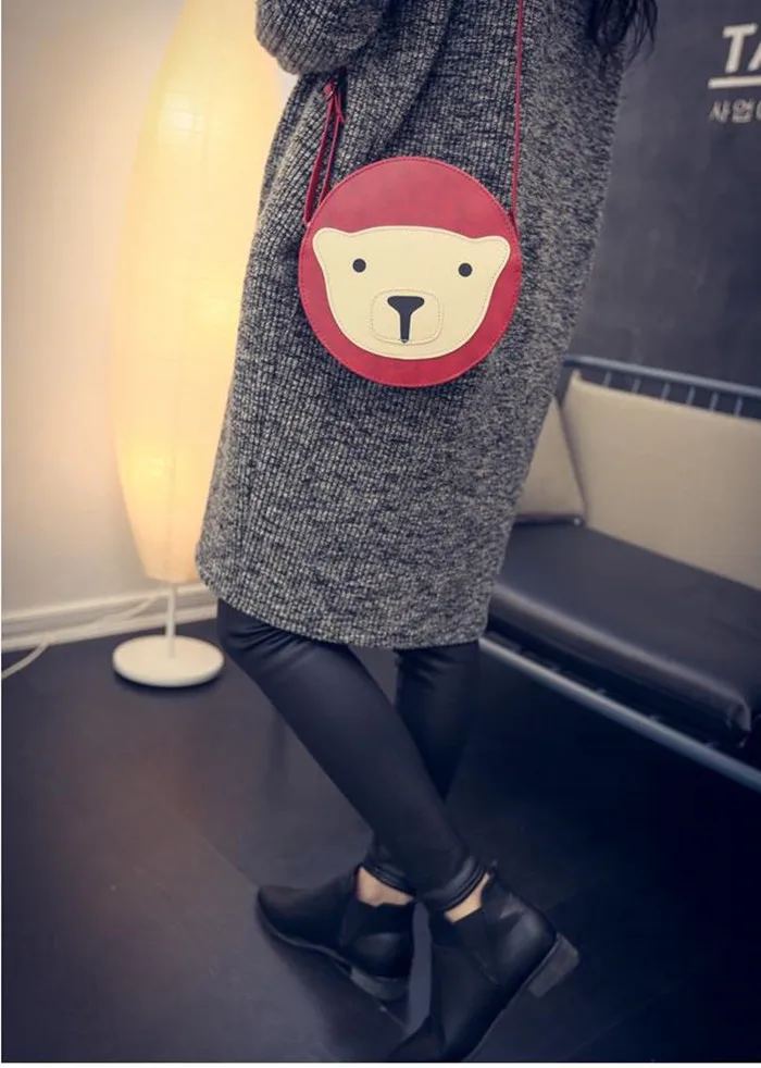 Новый 2017 осень женская сумка маленький круглый пакет мешочки мини | Багаж и сумки