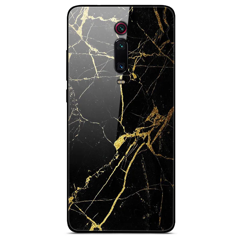 02 Tempered Glass Case For Xiaomi mi 9T Cover Mi9T Pro Soft Bumper 3D Cat Printing Funda For Xiaomi mi 9T Pro mi9T Mi9 T Phone Case - Цвет: 02