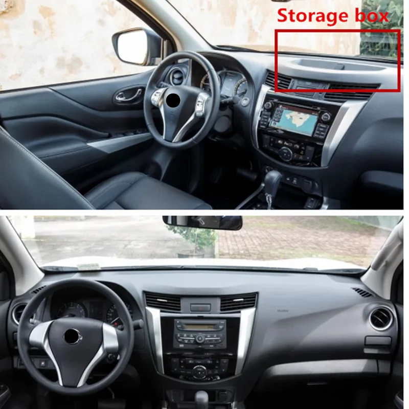 Крышка приборной панели автомобиля TAIJS для Nissan Navara 2017 2019 без коробки хранения