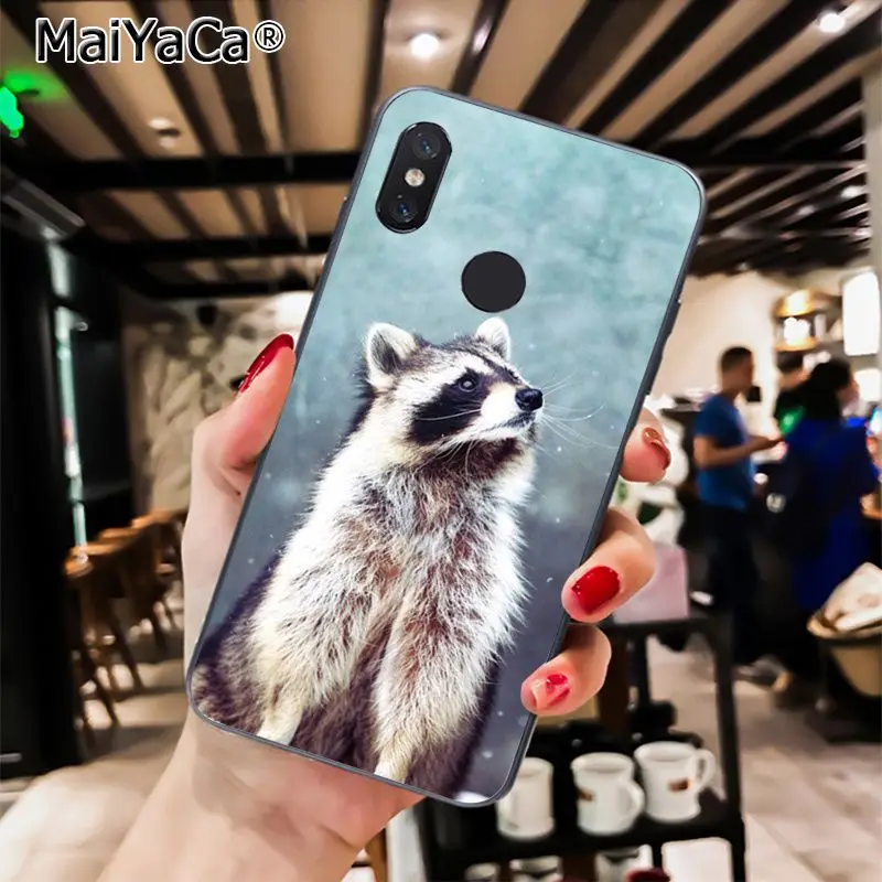 A4 MaiYaCa модный енот красная панда лиса дизайн чехол для телефона для Xiaomi Redmi4X 6A S2 Go Redmi 5 5Plus Note4 Note5 7 Note6Pro - Цвет: A4