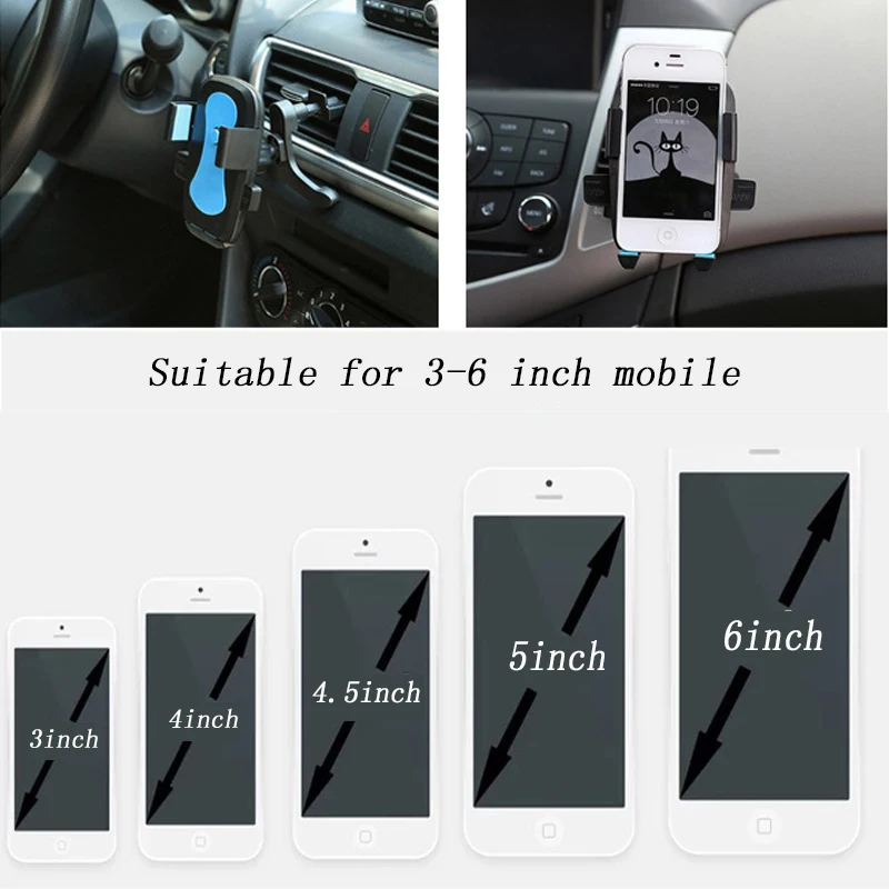 Автомобильный держатель для телефона в Автомобиле вентиляционное отверстие