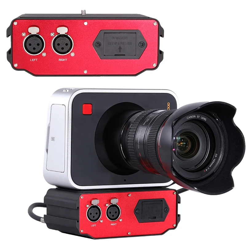 Saramonic Bmcc-A01 камера Универсальный микрофонный аудио адаптер микшер Профессиональный для камера blackmagic Cinema