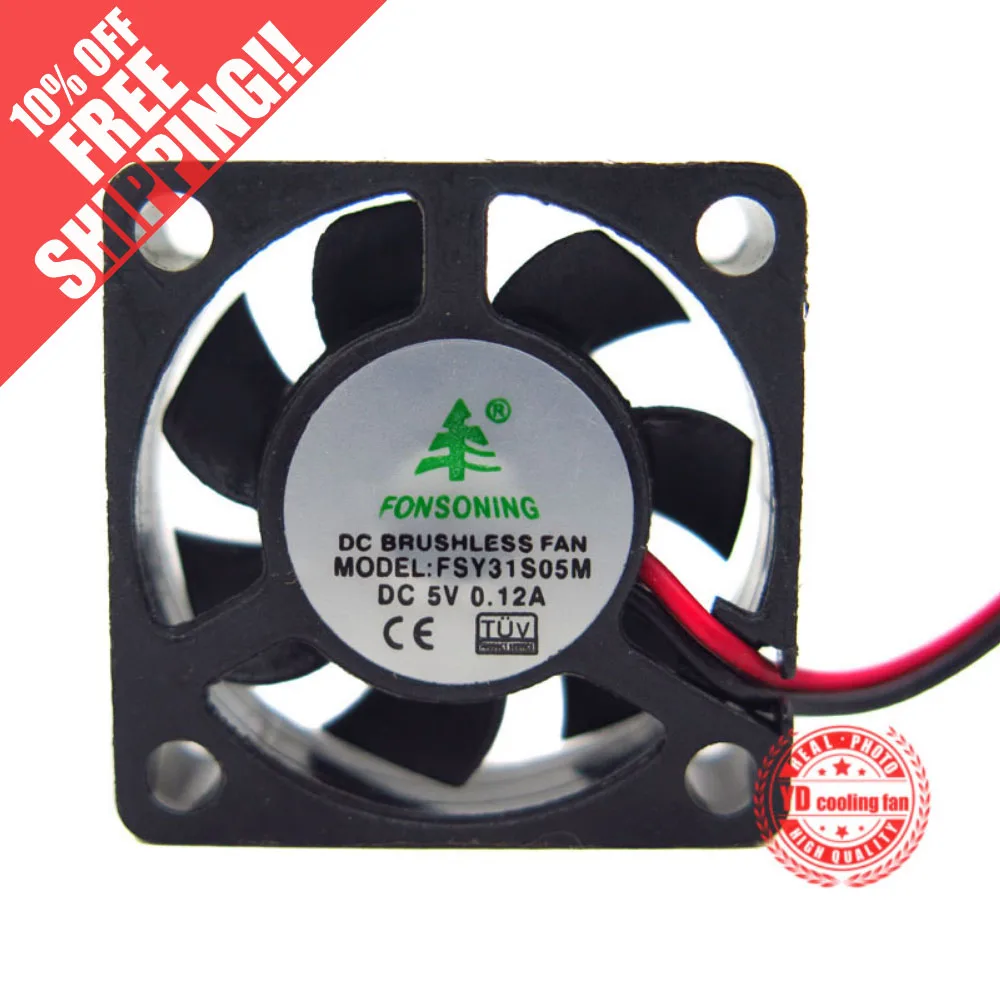 Новинка для FONSONING FSY31S05M 3010 3 см 5В 0.12A бесшумный микро Вентилятор охлаждения|micro cooling
