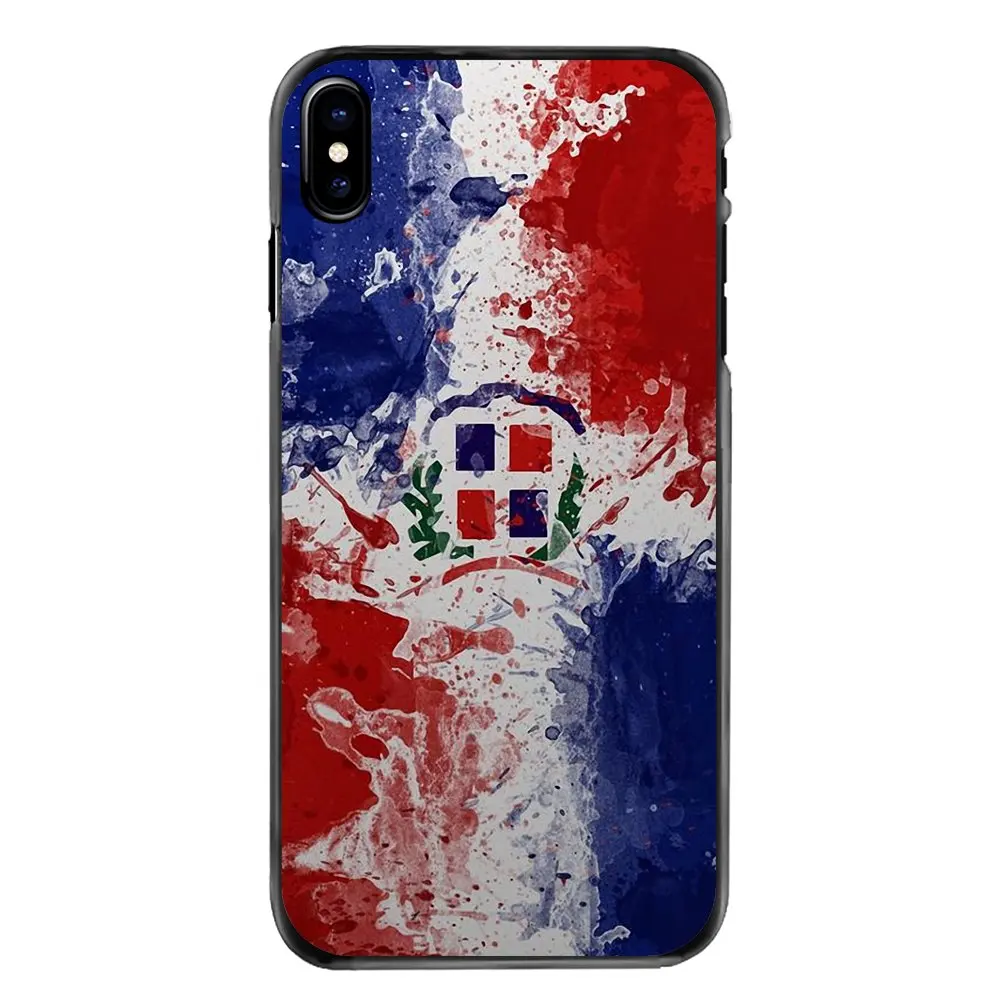 Флаг Доминиканской Республики Летающий баннер для Iphone 4 4s 5 5S 5C SE 6 S 7 8 Plus X XR XS Max iPod