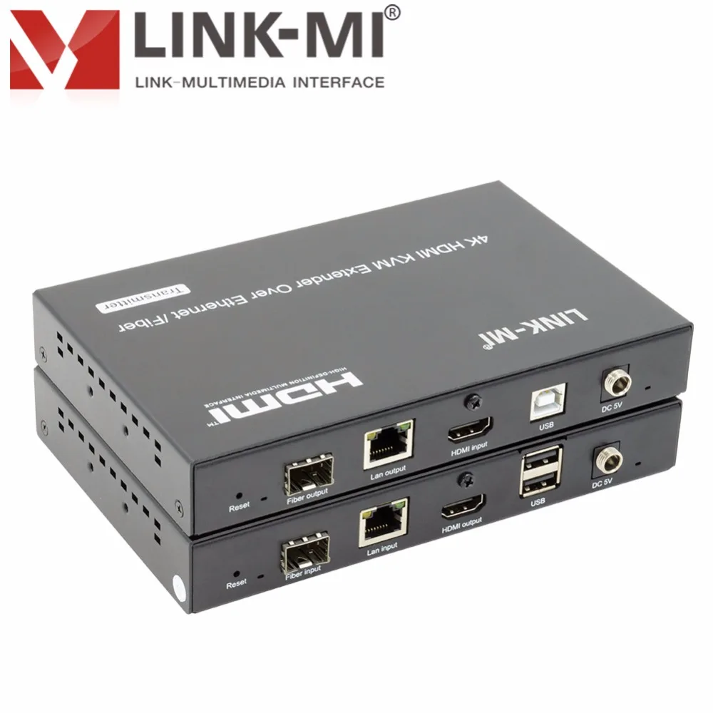 LINK MI HDMI волокно 2 км/20 км/40 км Оптический до 60 (одномодовый) USB2.0/3D 4K UHD 120 м над одним