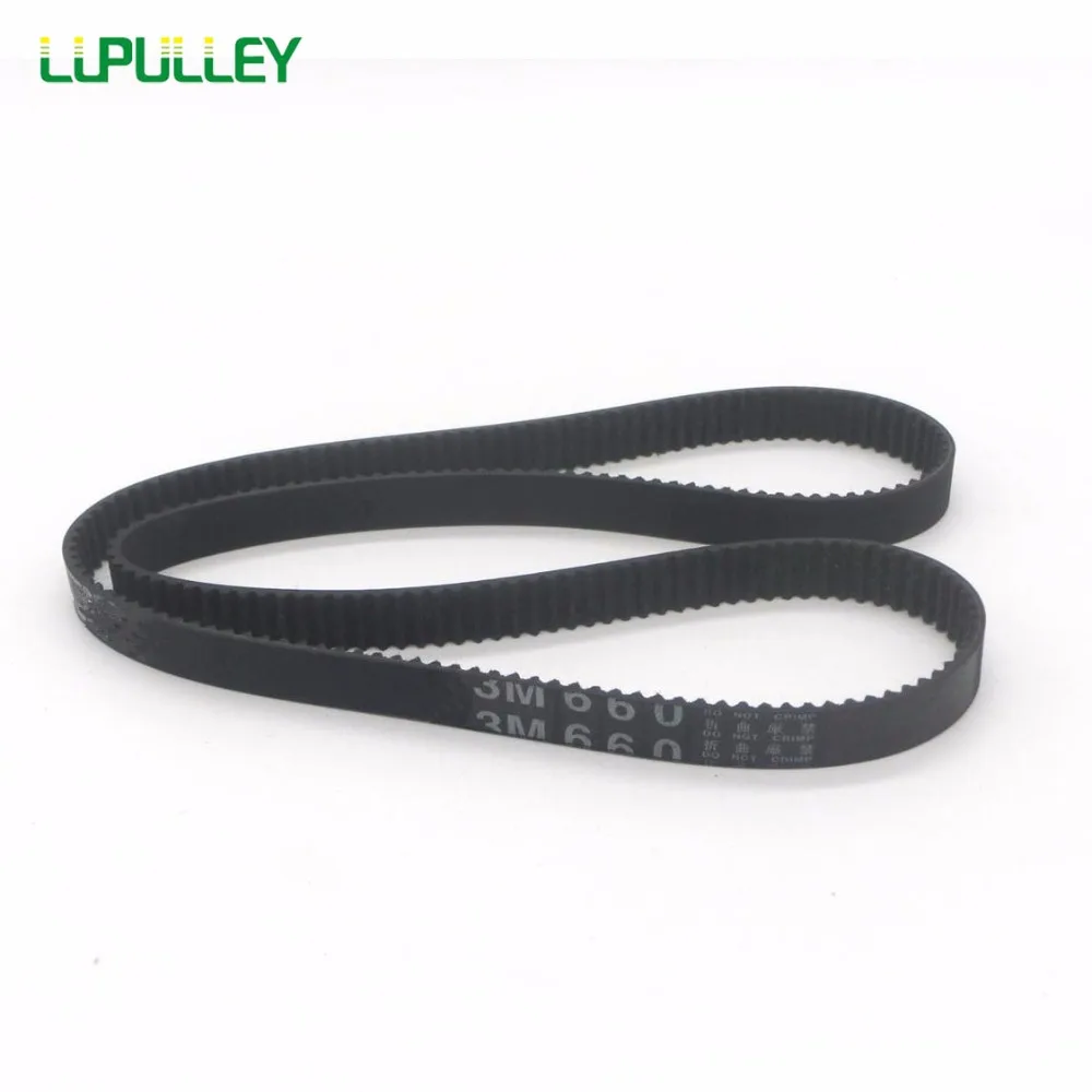 LUPULLEY 2 шт HTD3M резиновый ремень ГРМ 660/669/672/675/687/690/696/699/708/711/732 мм длина 10 мм/15 ширина