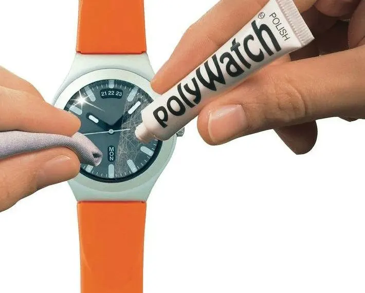 POLYWATCH удаление царапин пластик/акриловые часы Кристаллы очки ремонт