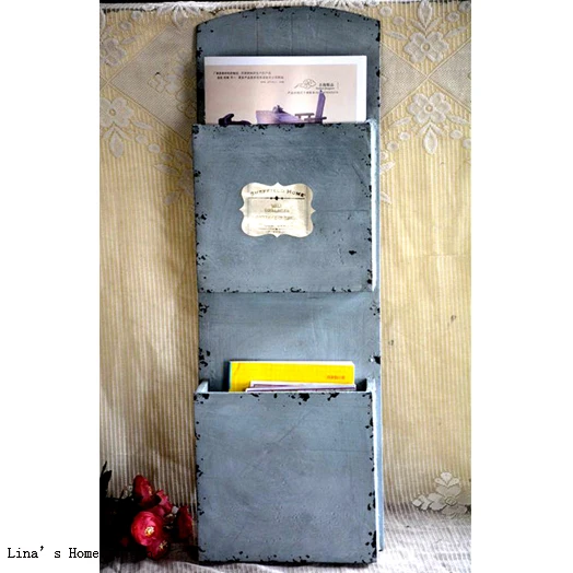 Настенная подвесная сплошная шикарная Ретро винтажная деревянная полка для