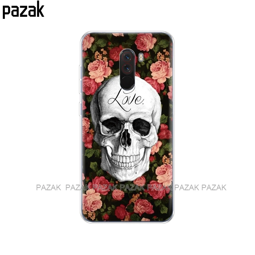 34358 Мягкий чехол pnleone для Xiaomi Pocophone F1, чехол Xiaomi Poco F1, силиконовый мягкий ТПУ чехол для телефона Xiaomi Pocophone F1 Global F, милый - Цвет: 34358