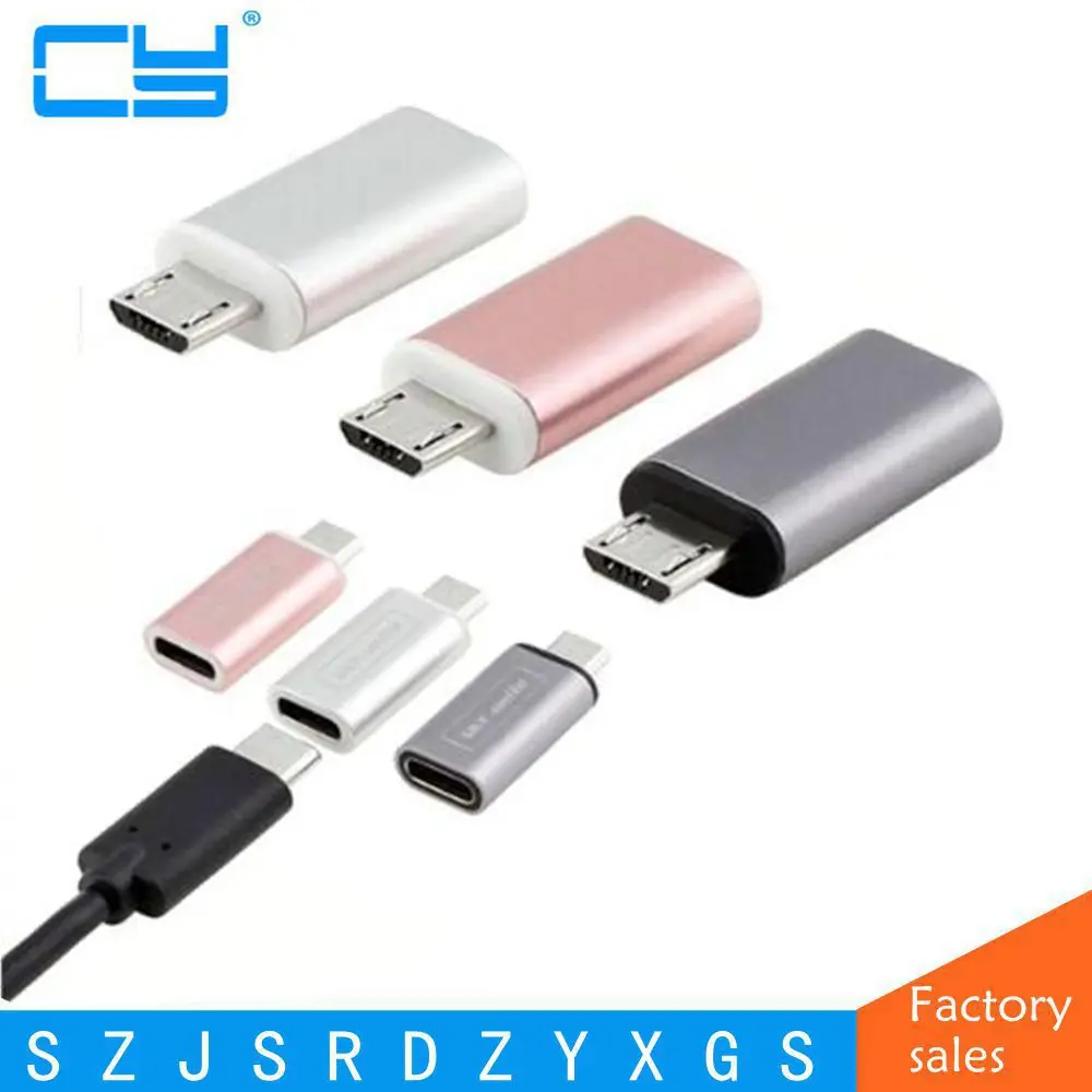 Адаптер USB Type c на Micro для смартфонов Android|female female|female to femalefemale male |