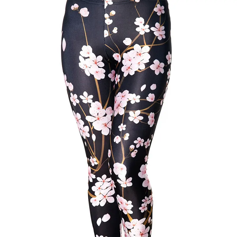 

Black Plum blossom Women Legging Womens Leggings Jeggings Women Pants Legings Sexy Legging Legins Sexy Woman Printed Leggings 27