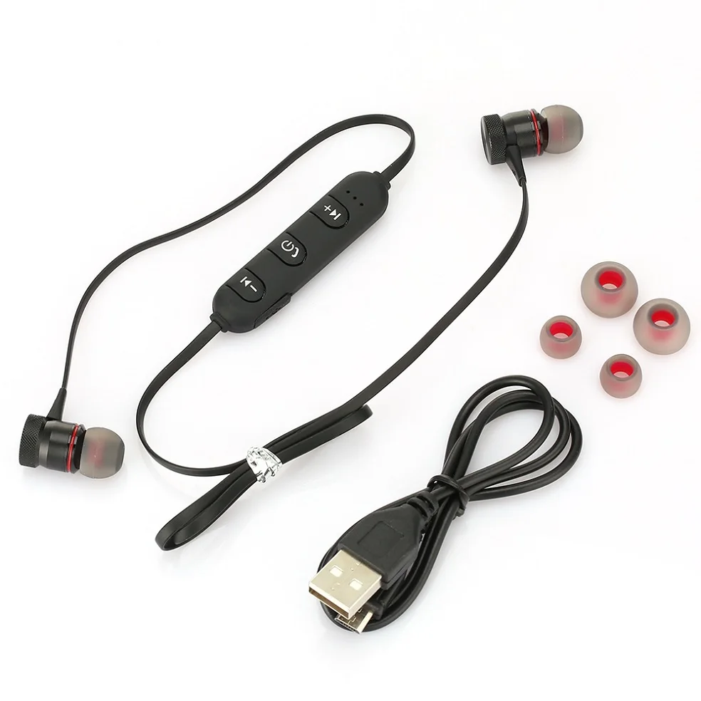 Excelvan наушники Bluetooth вкладыши для спорта с магнитным дизайном