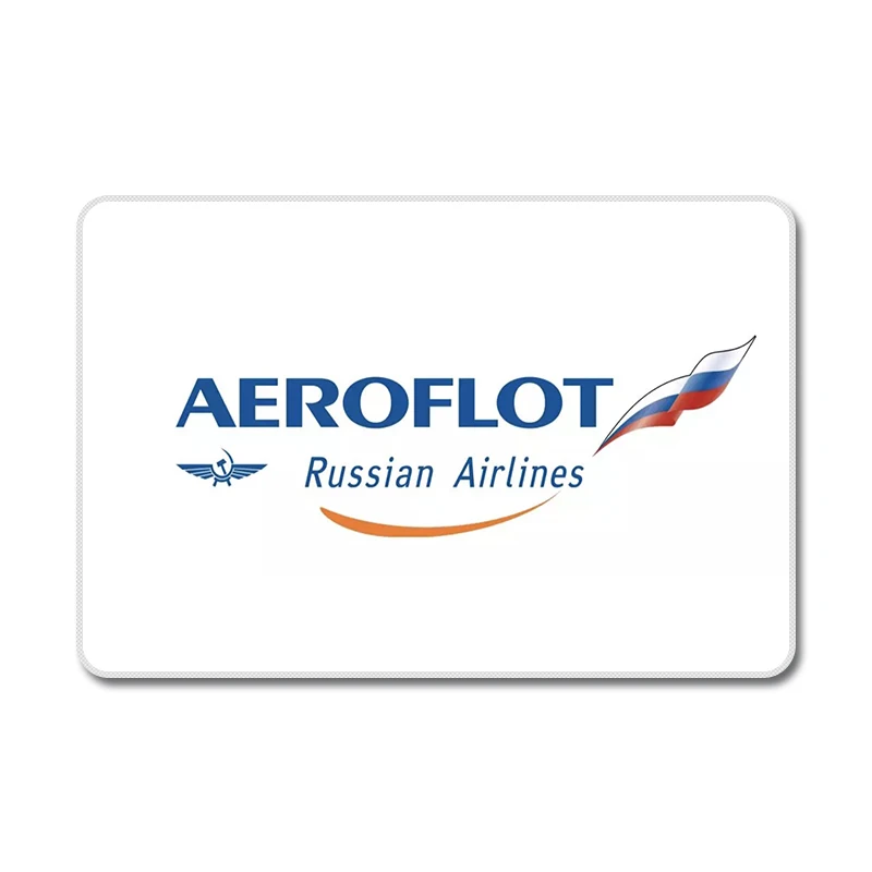 Air Asia Qantas KLM Турецкая Новая Зеландия Аэрофлот Россия натуральный резиновый Настольный коврик для мыши ноутбук корпус коврик для мыши коврик - Цвет: Серый