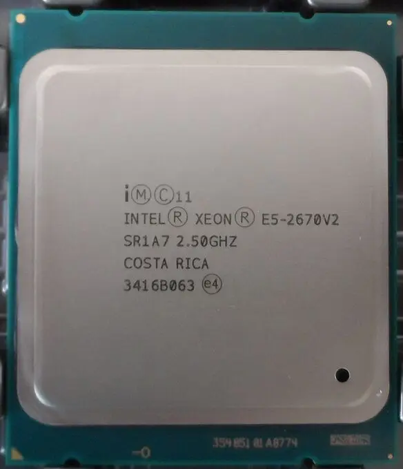 Intel xeon E5 2670 v2 SR1A7 2,5 ГГц 25 м 10 ядер 115 Вт LGA2011 серверный процессор