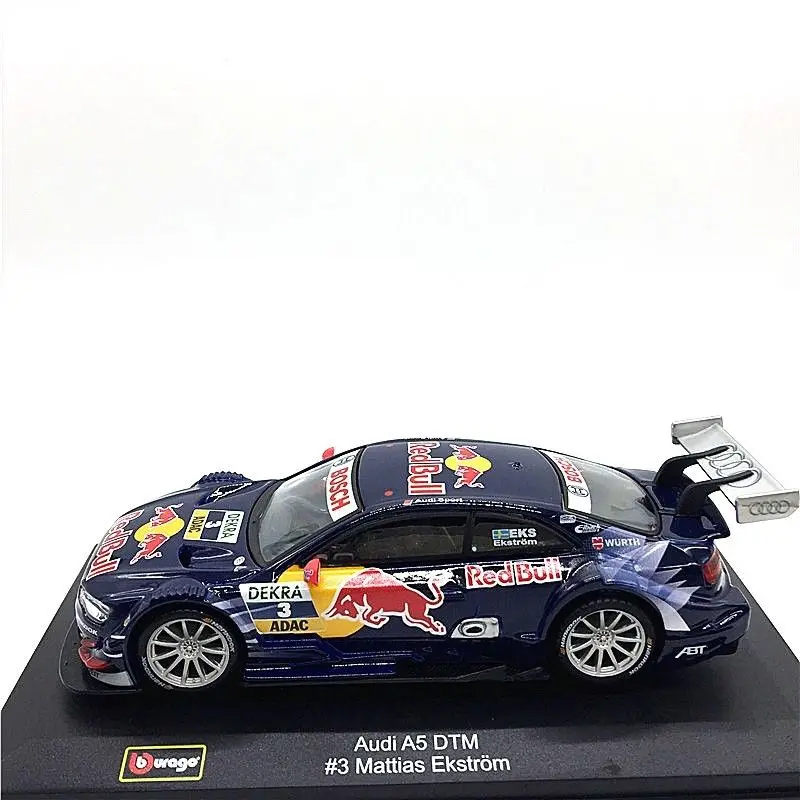 Bburago 1:32 Audi A5 DTM #3 Mattias экстрам #9 Майк Rockenfeller литая модель гоночного автомобиля