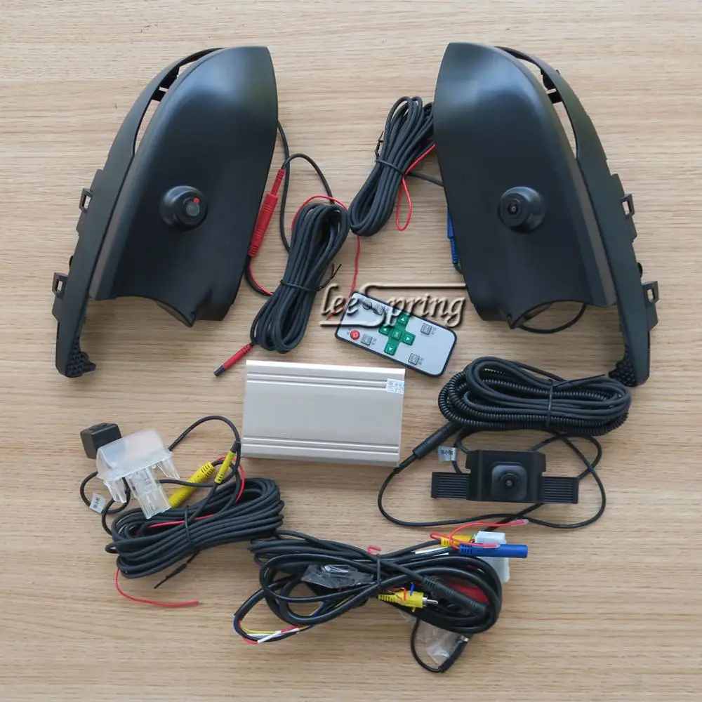 Автомобильный 360 градусный видеорегистратор с видом записью птичьего полета