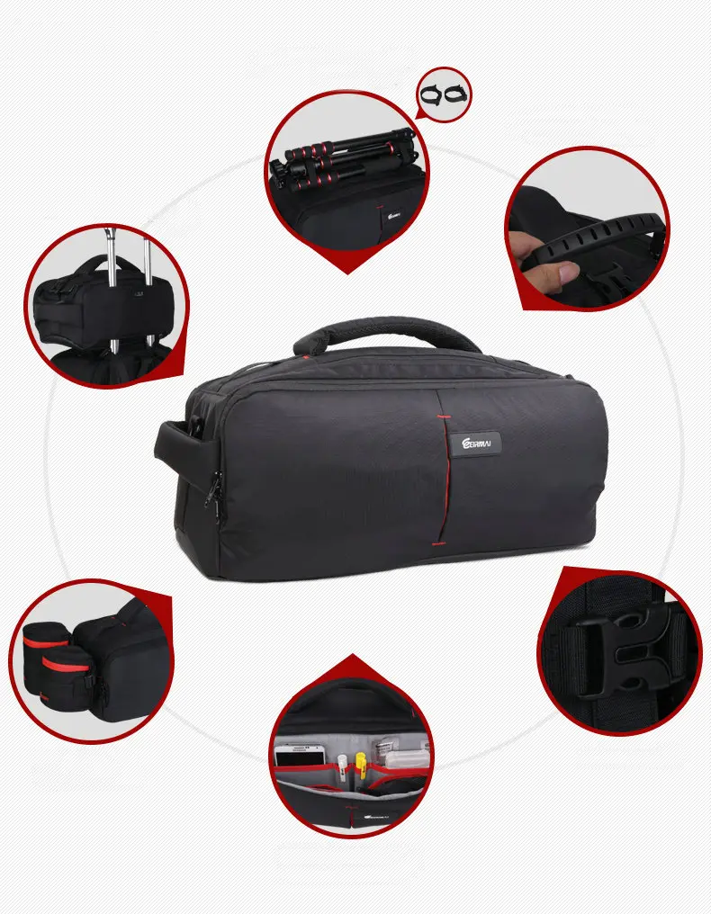 Функциональная сумка для камеры чехол видеокамеры Nikon Sony Panasonic Leica Samsung Canon на