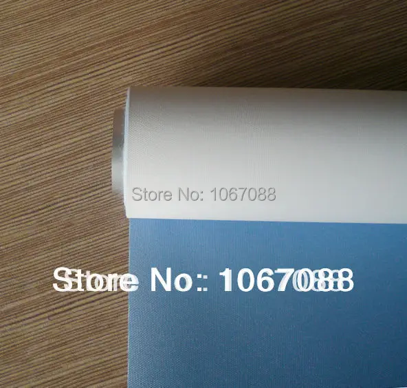 Сделанные на заказ жалюзи небесно голубого цвета из 100% полиэстера занавески окна