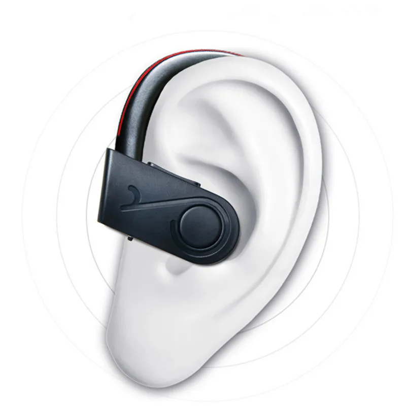 Водонепроницаемые беспроводные наушники с эффектом пламени Bluetooth спортивные