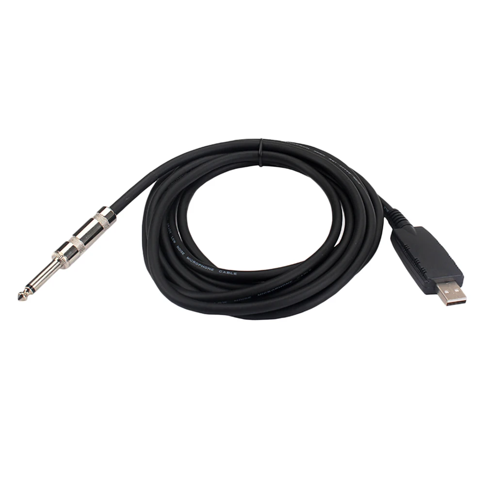 Гитарный кабель высокого качества USB интерфейс прочный 6 3 мм Премиум конвертер