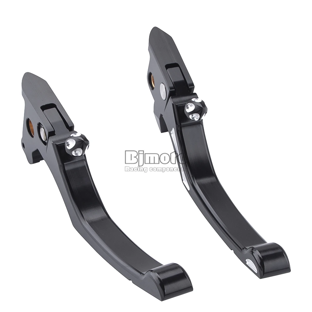 BJMOTO CNC Adjustable Motorcycle Brake Clutch Levers For Harley Touring Models-later Motocross with hydraulic Clutch