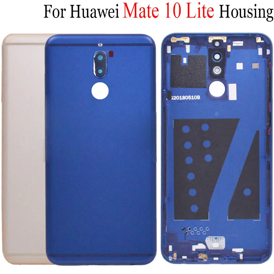 Huawei mate 10 lite чехол для батареи задняя дверь корпус G10 Plus задняя крышка шасси 5," huawei Nova 2i mate 10 Lite Крышка для батареи